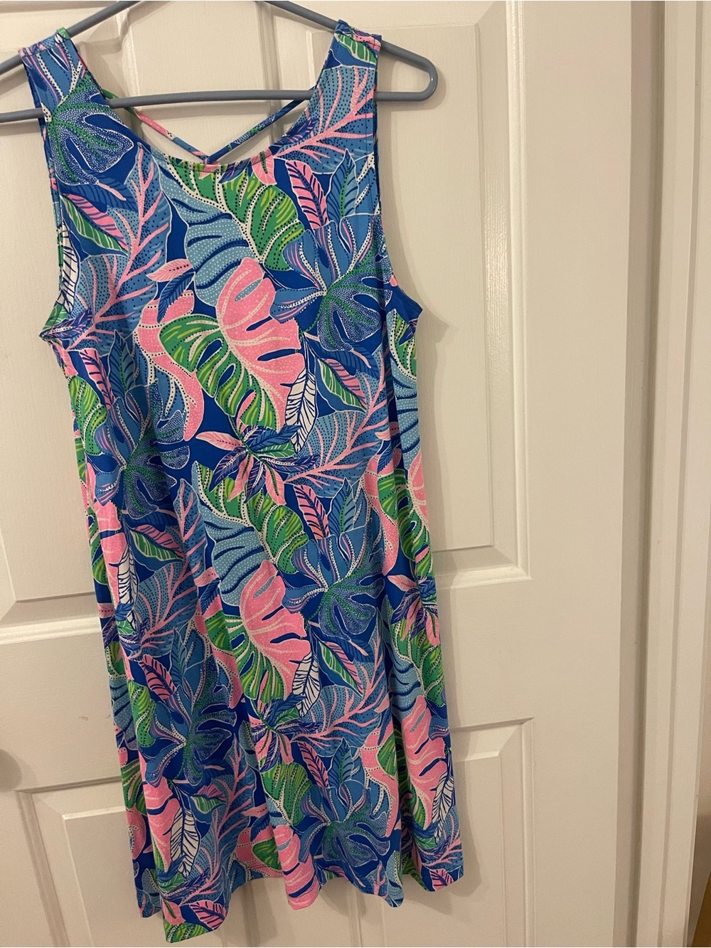 Lilly Pulitzer Kristen Swing Dress Beleaf in Yourself Print